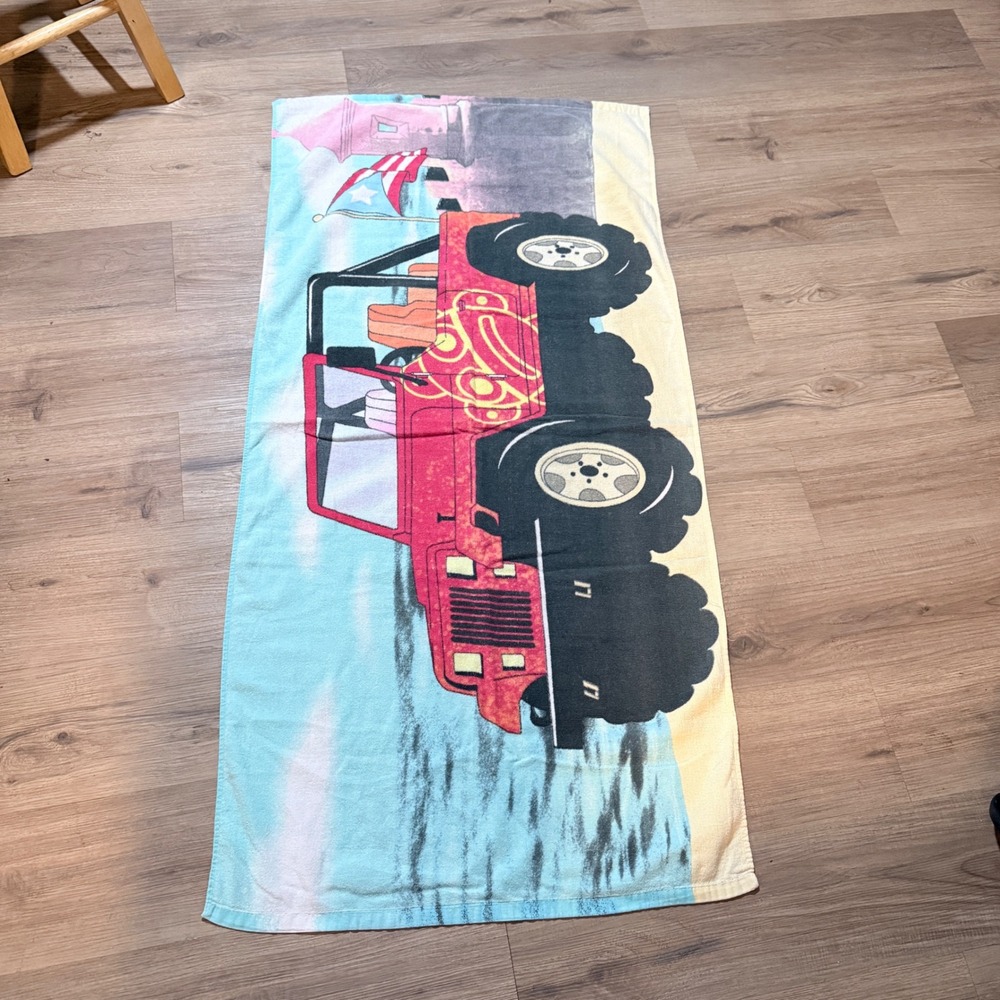 Jeep beach towel
